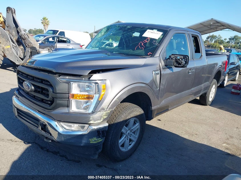 VIN 1FTEX1EB5NFA80448 2022 FORD F-150 XL/XLT