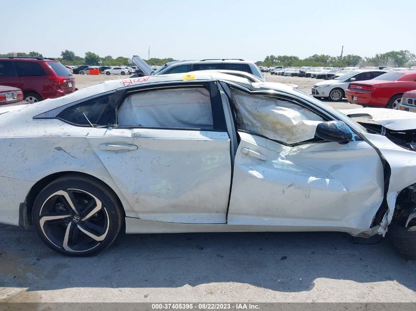 2022 HONDA ACCORD SEDAN SPORT - 1HGCV1F30NA111964