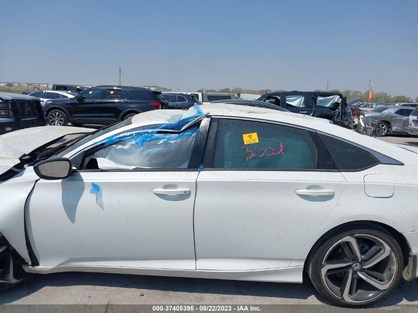 2022 HONDA ACCORD SEDAN SPORT - 1HGCV1F30NA111964