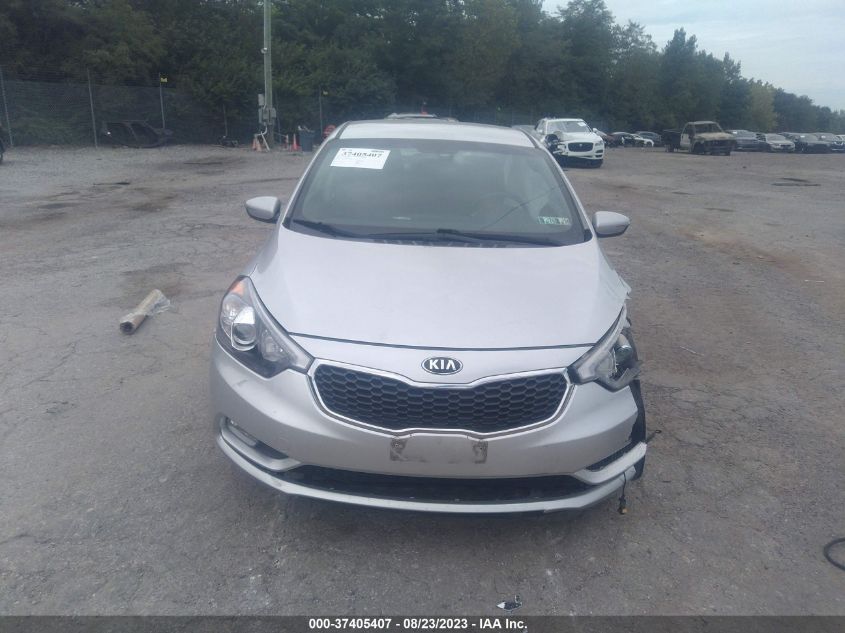 2014 KIA FORTE EX - KNAFX4A89E5052820