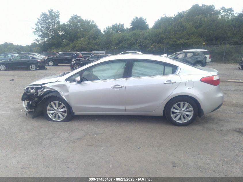 2014 KIA FORTE EX - KNAFX4A89E5052820