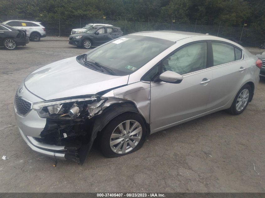 2014 KIA FORTE EX - KNAFX4A89E5052820