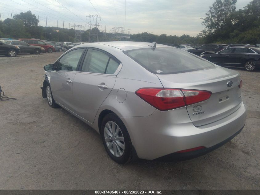 2014 KIA FORTE EX - KNAFX4A89E5052820