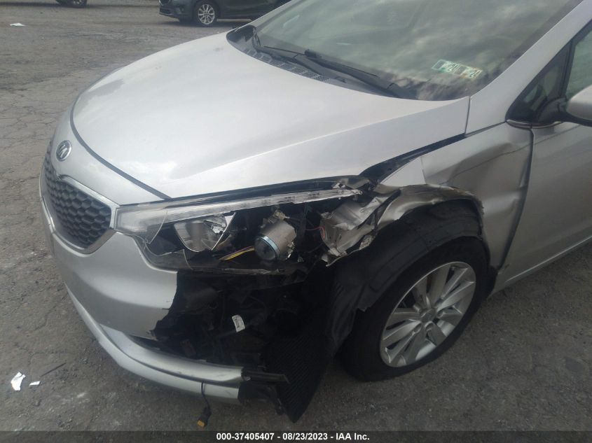 2014 KIA FORTE EX - KNAFX4A89E5052820
