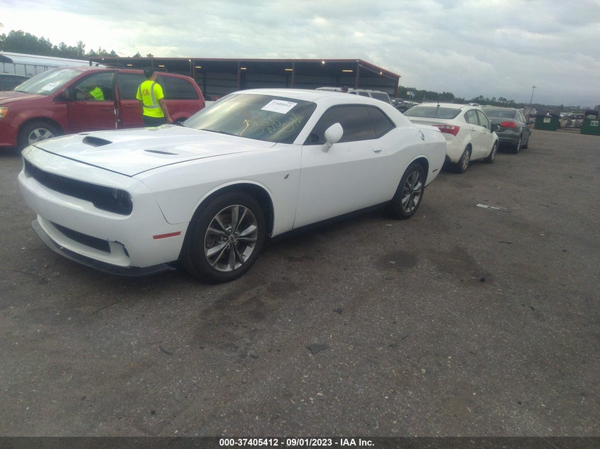 VIN 2C3CDZGG7MH536314 2021 DODGE CHALLENGER SXT
