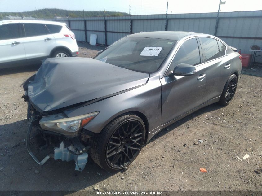 2014 INFINITI Q50 PREMIUM/SPORT - JN1BV7AP3EM673415