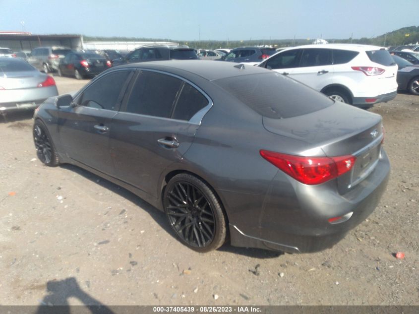 2014 INFINITI Q50 PREMIUM/SPORT - JN1BV7AP3EM673415