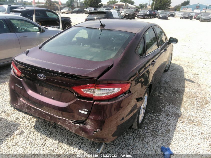 2013 FORD FUSION SE - 3FA6P0HR4DR163755