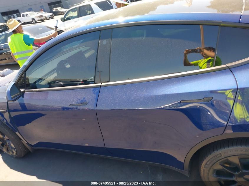 2022 TESLA MODEL Y - 7SAYGDEE4NF351676