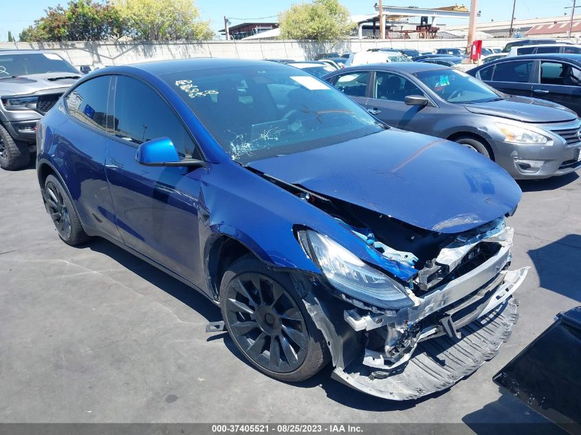 2022 TESLA MODEL Y - 7SAYGDEE4NF351676