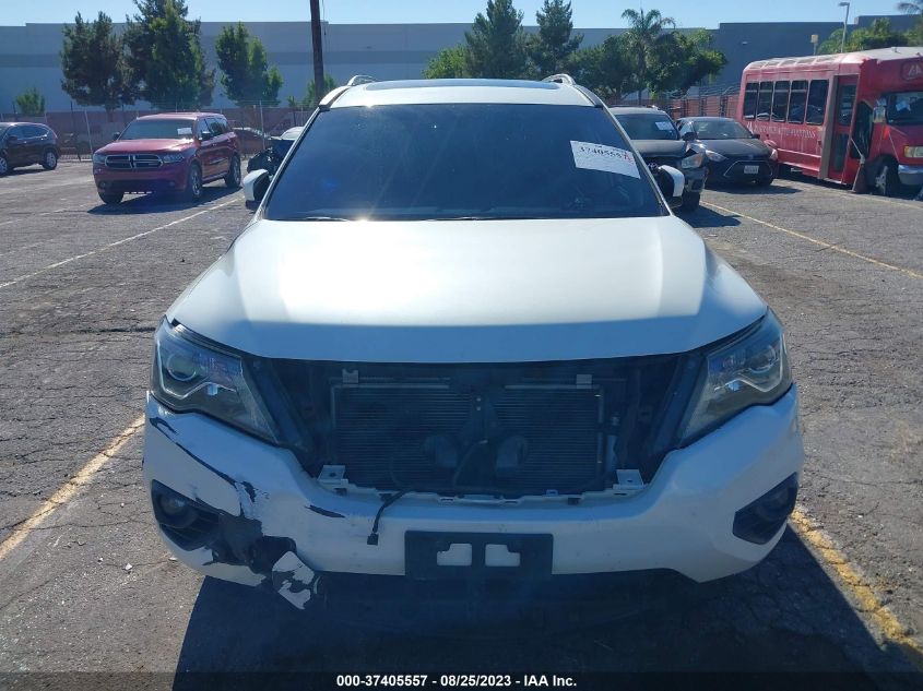 2017 NISSAN PATHFINDER PLATINUM - 5N1DR2MN1HC629149