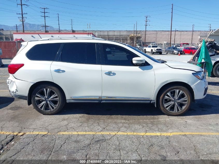 2017 NISSAN PATHFINDER PLATINUM - 5N1DR2MN1HC629149