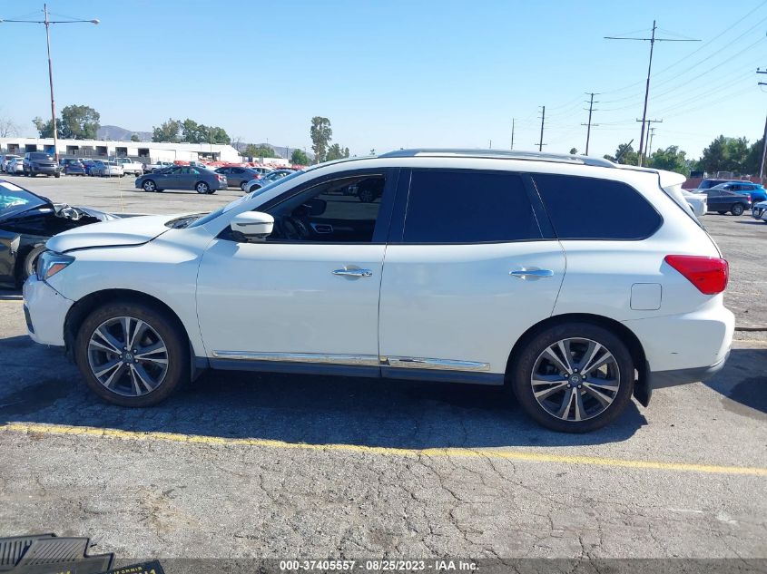 2017 NISSAN PATHFINDER PLATINUM - 5N1DR2MN1HC629149