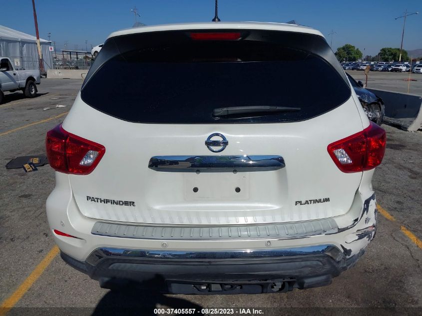 2017 NISSAN PATHFINDER PLATINUM - 5N1DR2MN1HC629149