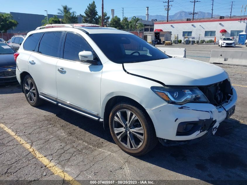 2017 NISSAN PATHFINDER PLATINUM - 5N1DR2MN1HC629149