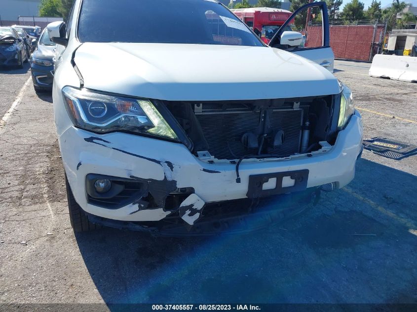 2017 NISSAN PATHFINDER PLATINUM - 5N1DR2MN1HC629149