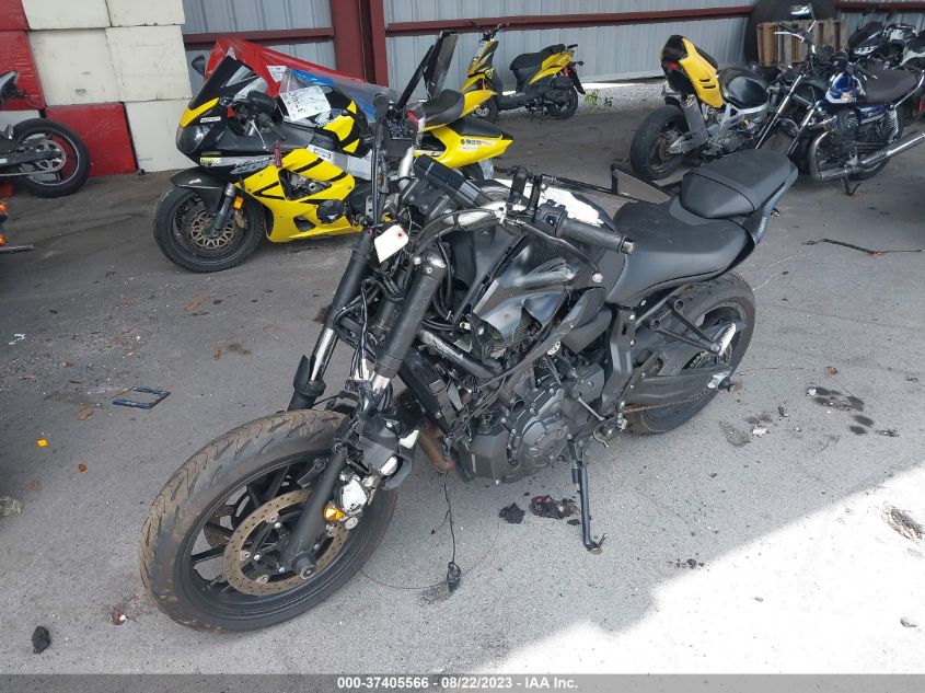 VIN JYARM32E9NA005409 2022 YAMAHA MT07