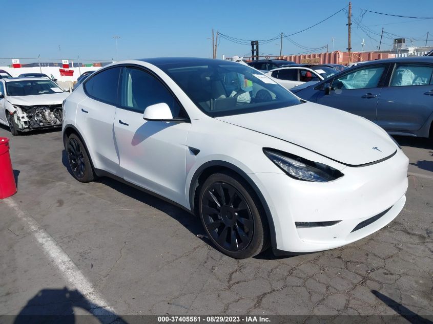 2020 TESLA MODEL Y LONG RANGE - 5YJYGDEEXLF058200