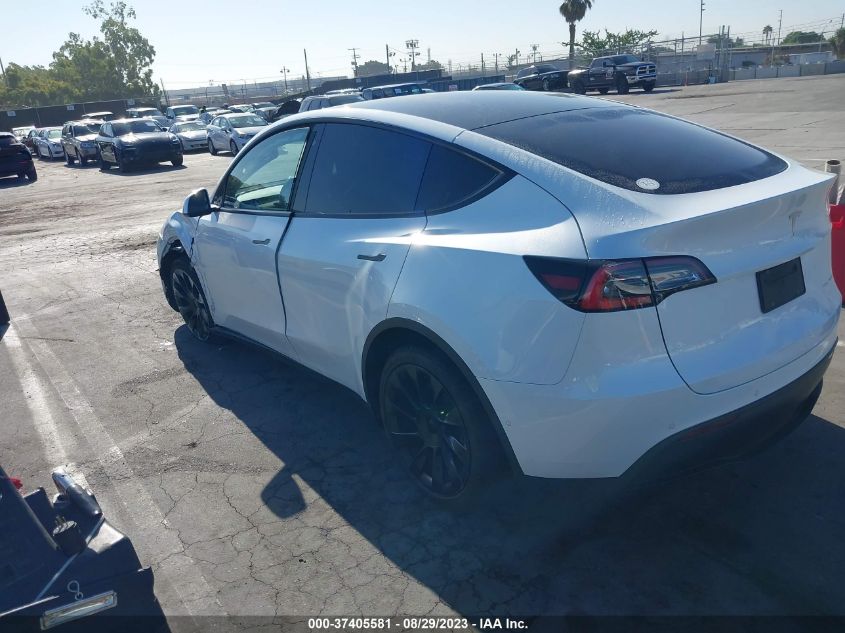 2020 TESLA MODEL Y LONG RANGE - 5YJYGDEEXLF058200