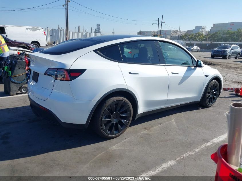 2020 TESLA MODEL Y LONG RANGE - 5YJYGDEEXLF058200