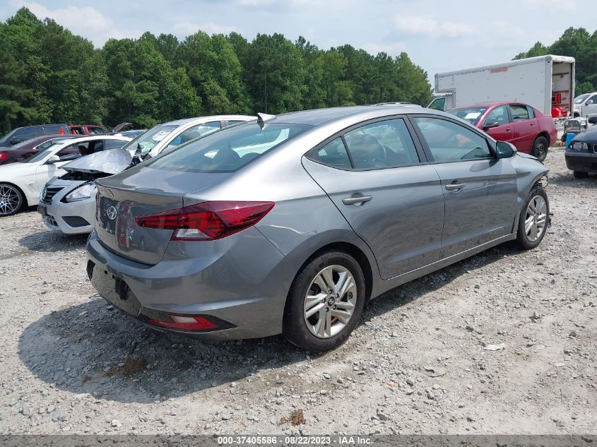 2019 HYUNDAI ELANTRA SEL - 5NPD84LF4KH421324