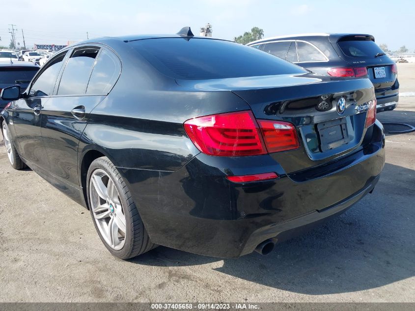 2013 BMW 5 SERIES 535I - WBAFR7C59DC818022