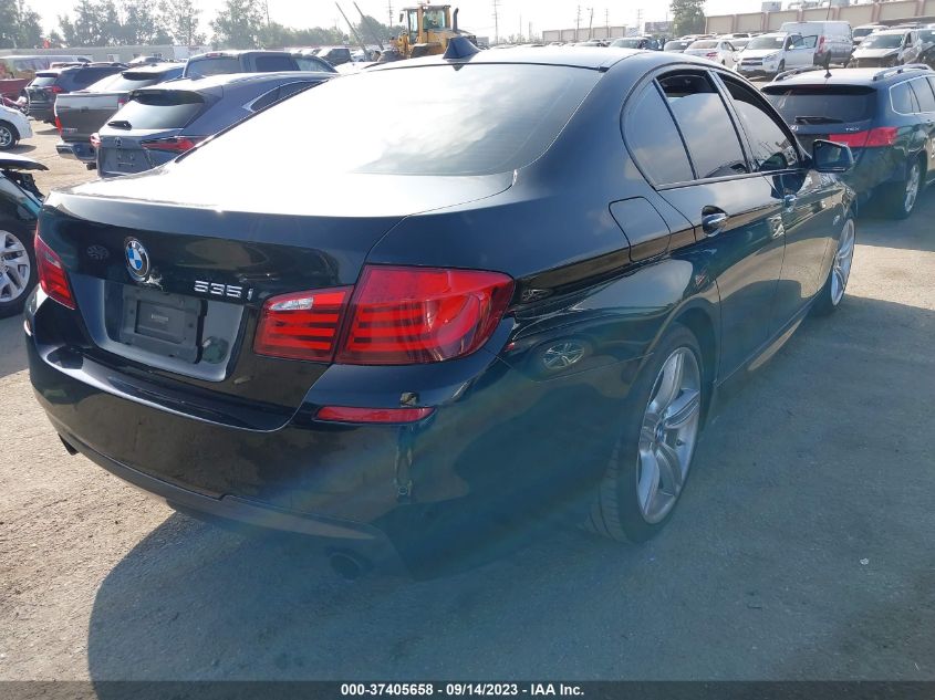 2013 BMW 5 SERIES 535I - WBAFR7C59DC818022