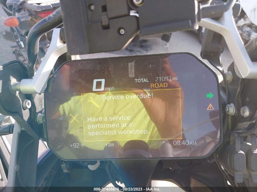 2018 BMW R1200 GS WB10A610XJZ657445