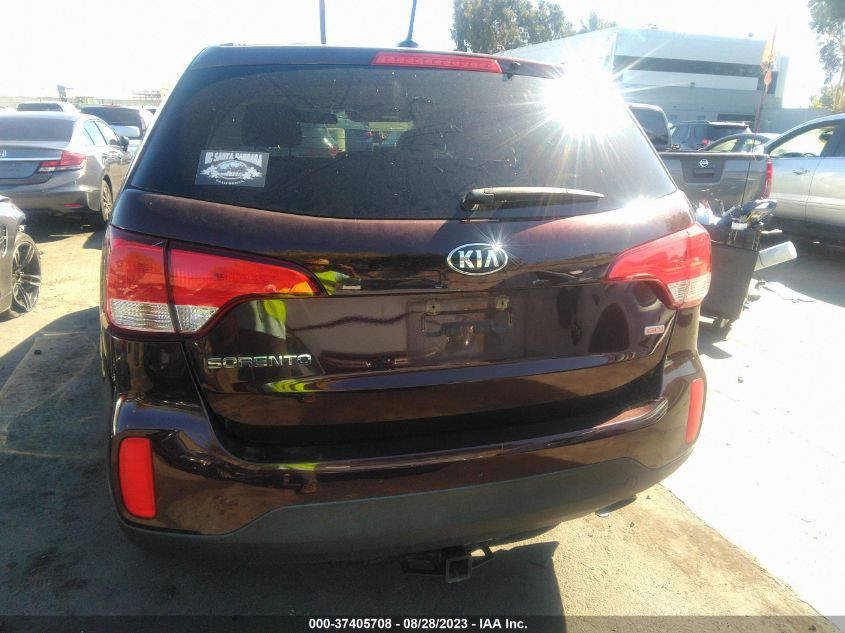 2015 KIA SORENTO LX - 5XYKT3A64FG644298