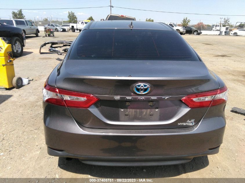 2019 TOYOTA CAMRY HYBRID - 4T1B31HK0KU005198