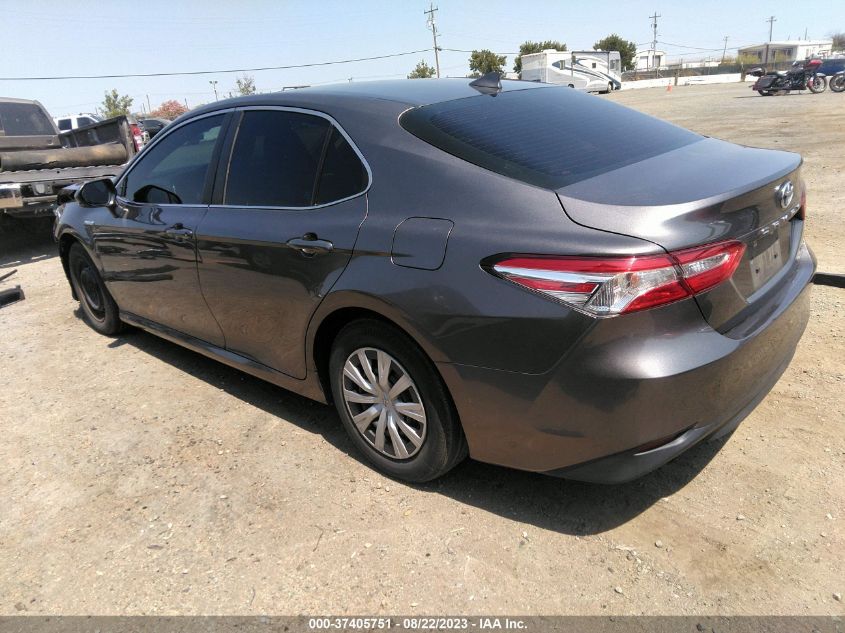 2019 TOYOTA CAMRY HYBRID - 4T1B31HK0KU005198