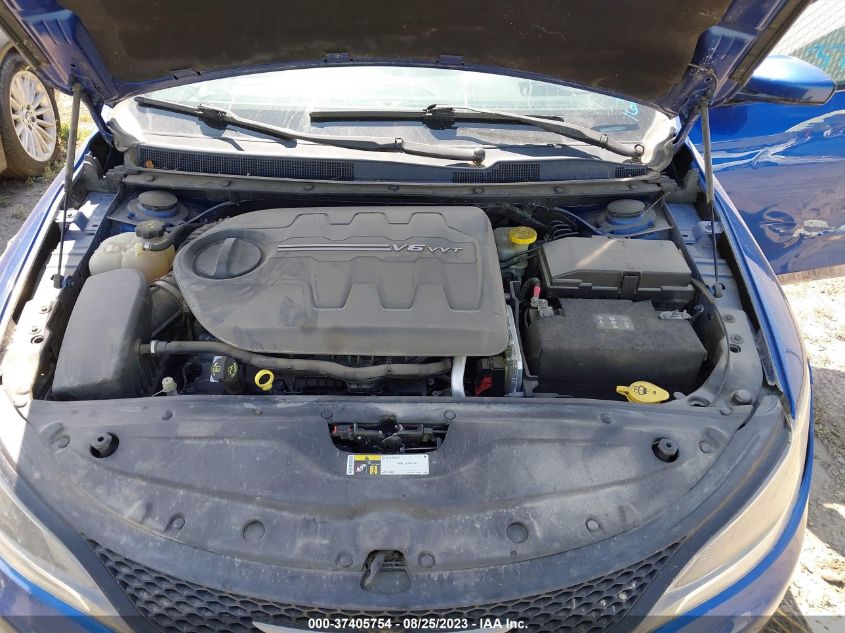 2015 CHRYSLER 200 S - 1C3CCCDG5FN739605