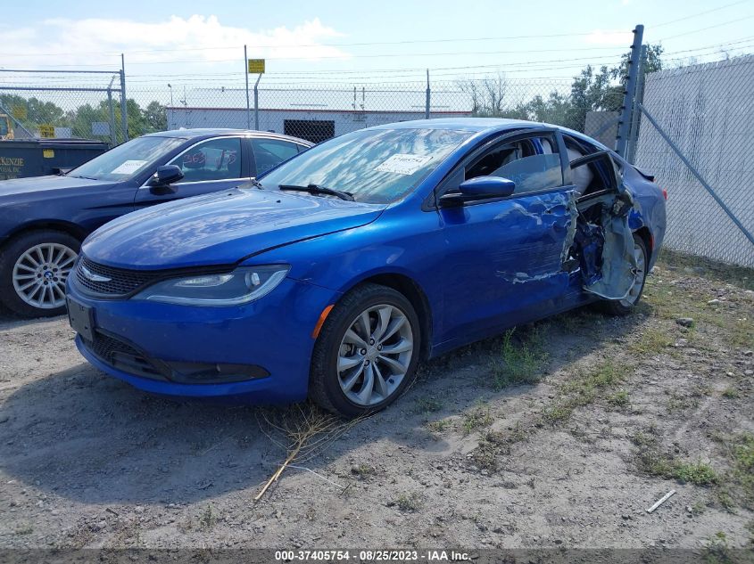2015 CHRYSLER 200 S - 1C3CCCDG5FN739605