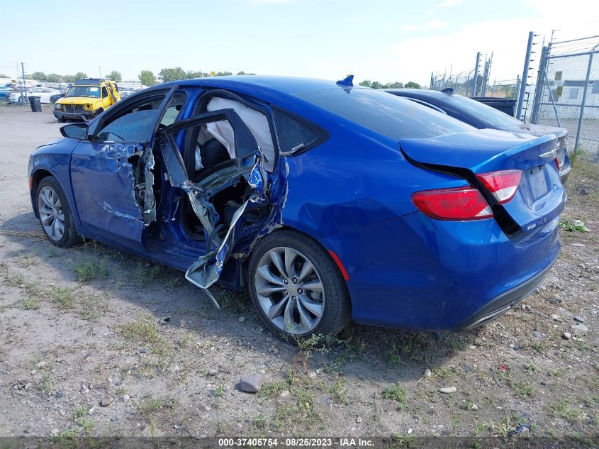 2015 CHRYSLER 200 S - 1C3CCCDG5FN739605
