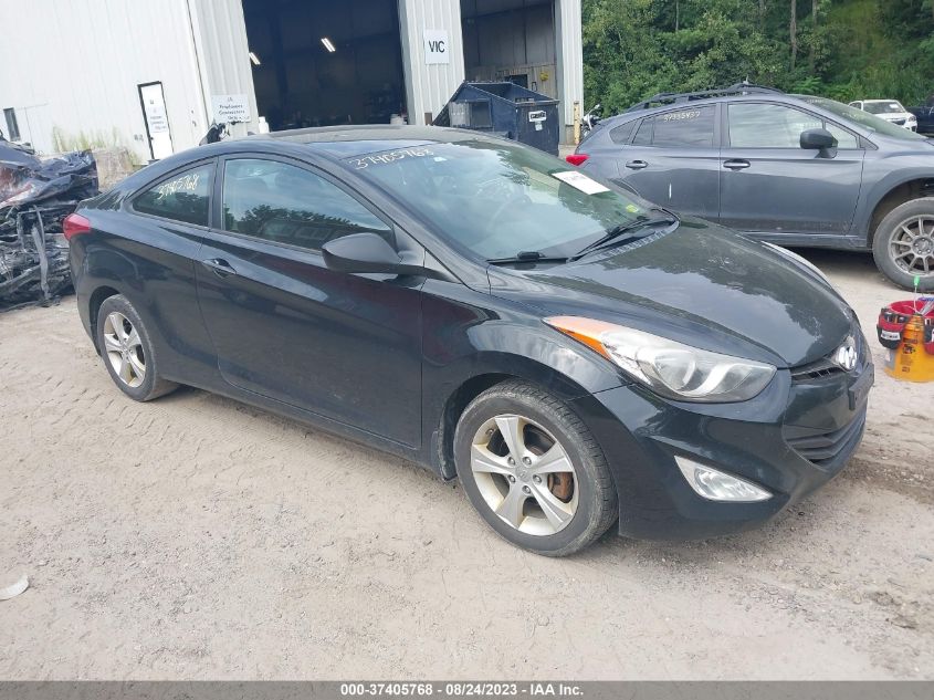 2013 HYUNDAI ELANTRA COUPE GS PZEV - KMHDH6AE6DU013160