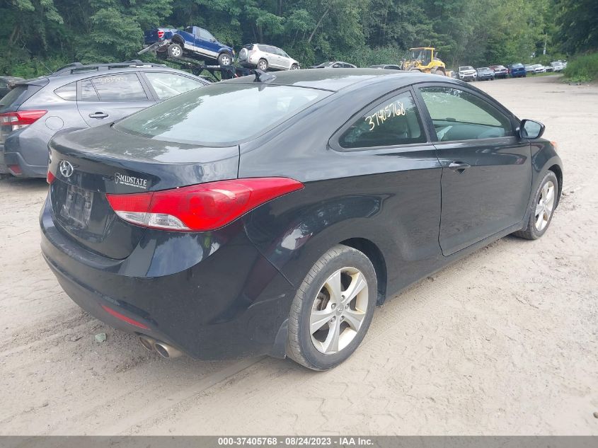 2013 HYUNDAI ELANTRA COUPE GS PZEV - KMHDH6AE6DU013160