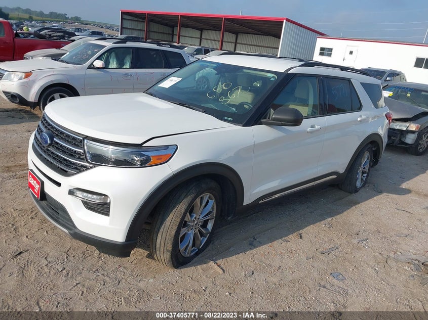 VIN 1FMSK8DH3MGA82560 2021 FORD EXPLORER XLT