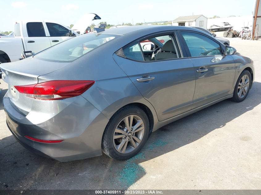 VIN KMHD84LF1JU593147 2018 HYUNDAI ELANTRA SEL