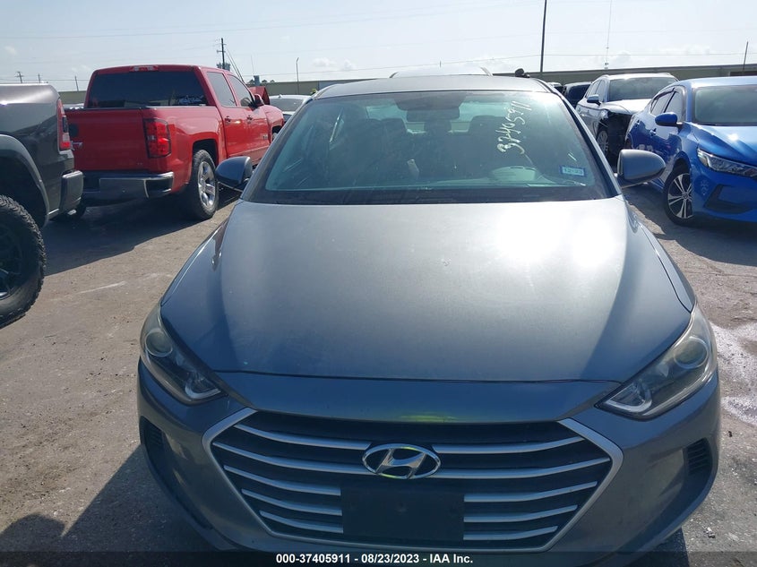 VIN KMHD84LF1JU593147 2018 HYUNDAI ELANTRA SEL