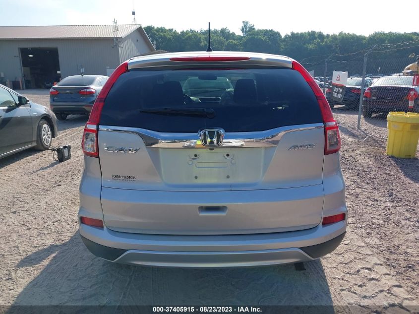 2016 HONDA CR-V EX - 5J6RM4H58GL087698