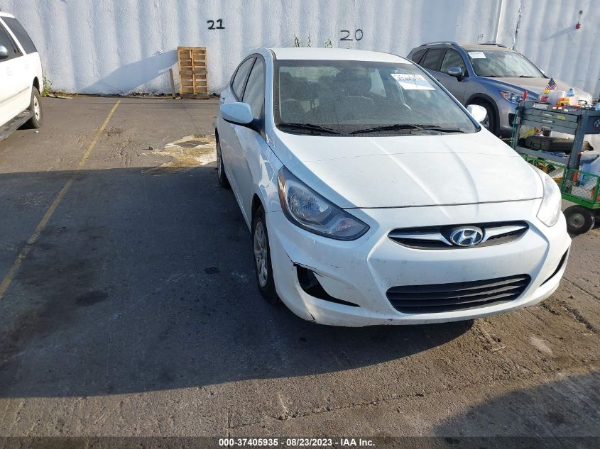 2013 HYUNDAI ACCENT GL - KMHCT4AEXDU284477