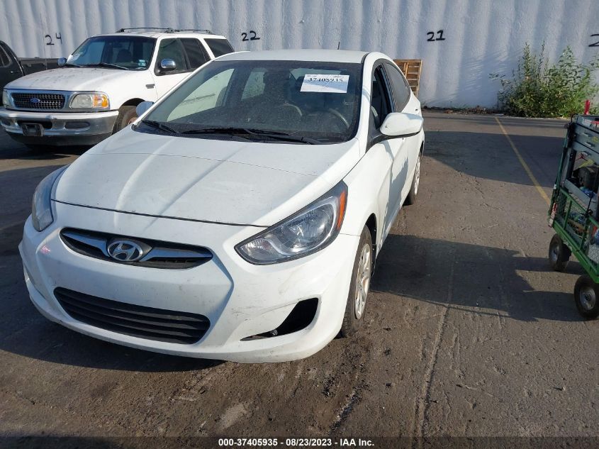 2013 HYUNDAI ACCENT GL - KMHCT4AEXDU284477