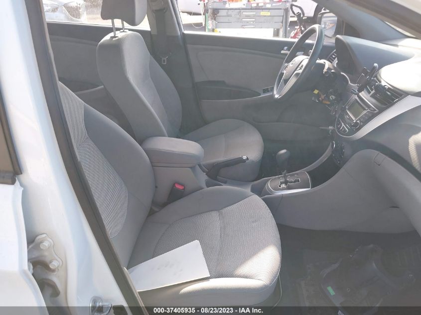 2013 HYUNDAI ACCENT GL - KMHCT4AEXDU284477
