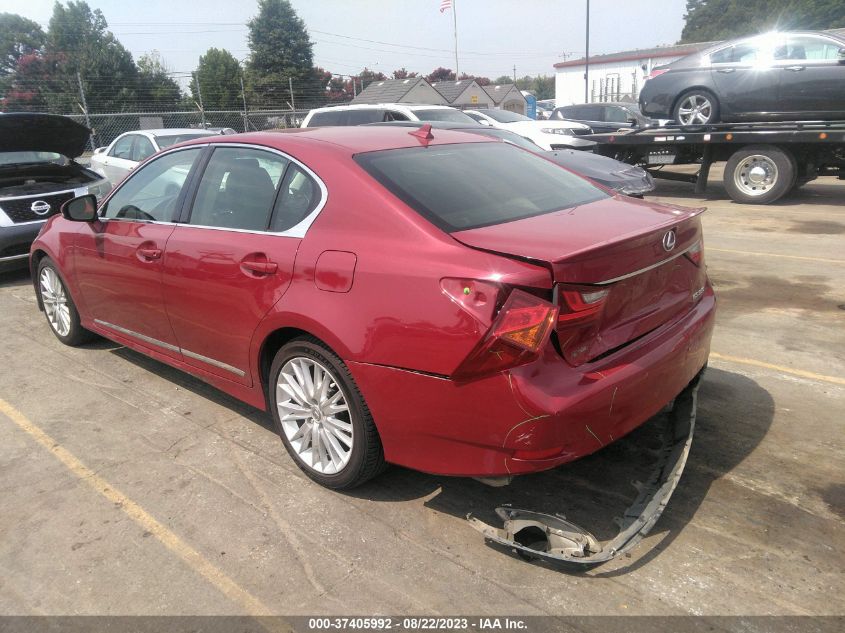 2013 LEXUS GS 350 - JTHBE1BL7D5015335