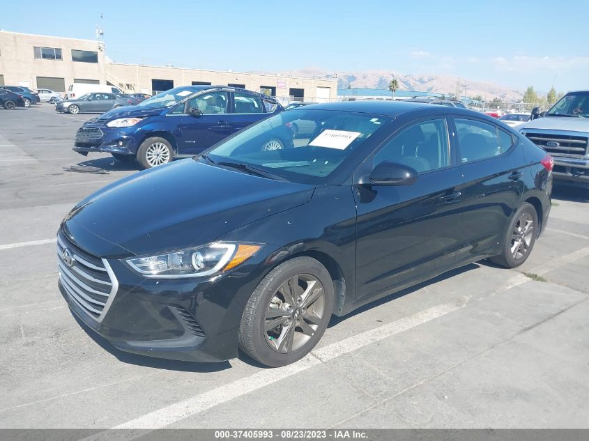 VIN 5NPD84LF7JH232598 2018 HYUNDAI ELANTRA SEL