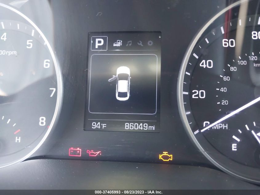 VIN 5NPD84LF7JH232598 2018 HYUNDAI ELANTRA SEL