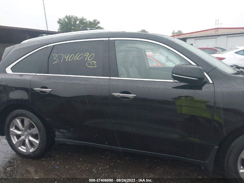 2016 ACURA MDX W/ADVANCE/W/ADVANCE - 5FRYD4H99GB009260