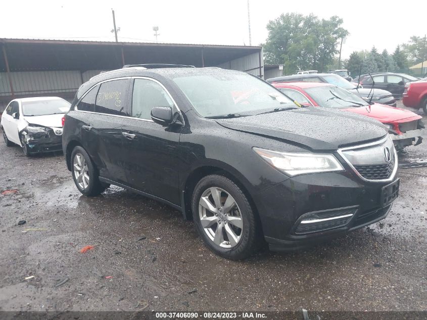 2016 ACURA MDX W/ADVANCE/W/ADVANCE - 5FRYD4H99GB009260