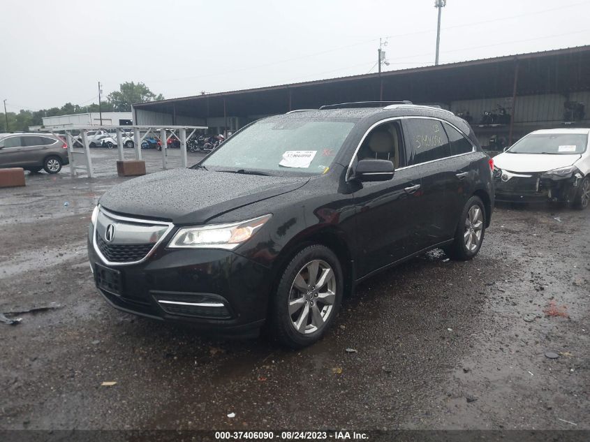2016 ACURA MDX W/ADVANCE/W/ADVANCE - 5FRYD4H99GB009260