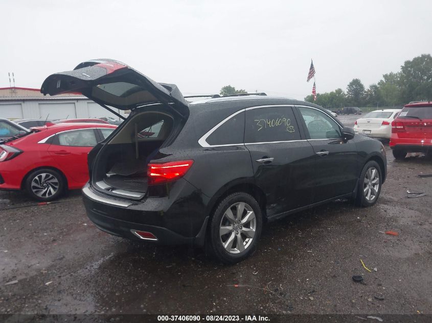 2016 ACURA MDX W/ADVANCE/W/ADVANCE - 5FRYD4H99GB009260